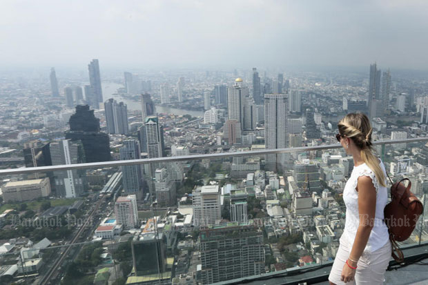 Chất lượng không khí kém là một nỗi lo của cư dân thủ đô Bangkok - Thái Lan. Ảnh: BANGKOK POST