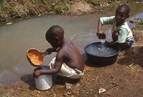 1/10 dân số thế giới không được sử dụng nước sạch.