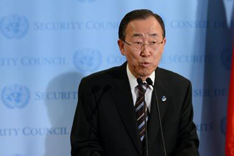 Ông Ban Ki-moon bày tỏ lo ngại về tình hình căng thẳng leo thang tại Triều Tiên. Ảnh: BBC.