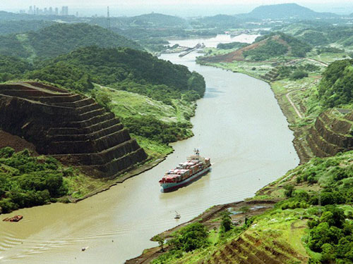 Nicaragua định đào kênh đối trọng với kênh đào Panama nổi tiếng_Ảnh: NEW-WALL