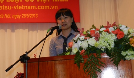 Tiến sĩ Nguyễn Minh Hằng, Chủ nhiệm CLB Luật sư Việt Nam.